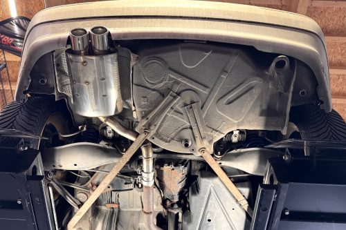 Handgefertigter Edelstahl Auspuff-Endschalldämpfer