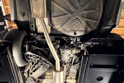 Handgefertigte Edelstahl Auspuffanlage