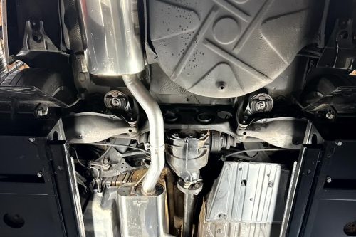 Handgefertigte Edelstahl Auspuffanlage