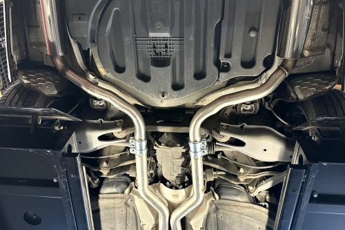 Handgefertigte Edelstahl Auspuffanlage