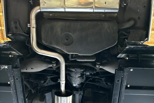 Handgefertigte Edelstahl Auspuffanlage