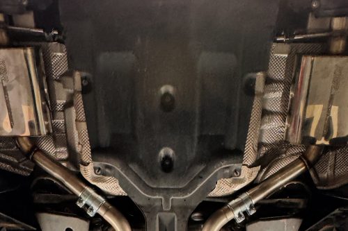 Handgefertigte Edelstahl Auspuff-Endschalldämpfer