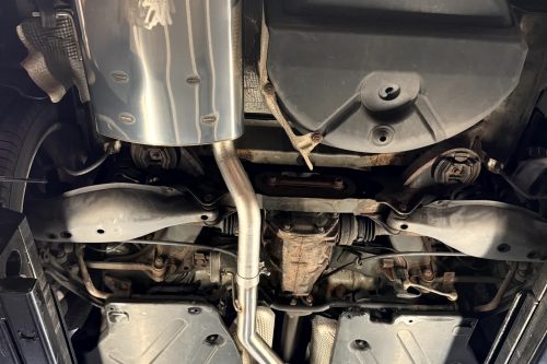 Handgefertigte Edelstahl Auspuffanlage