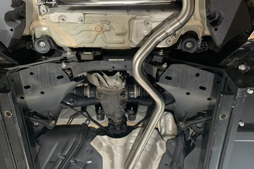 Handgefertigter Edelstahl Auspuff-Endschalldämpfer