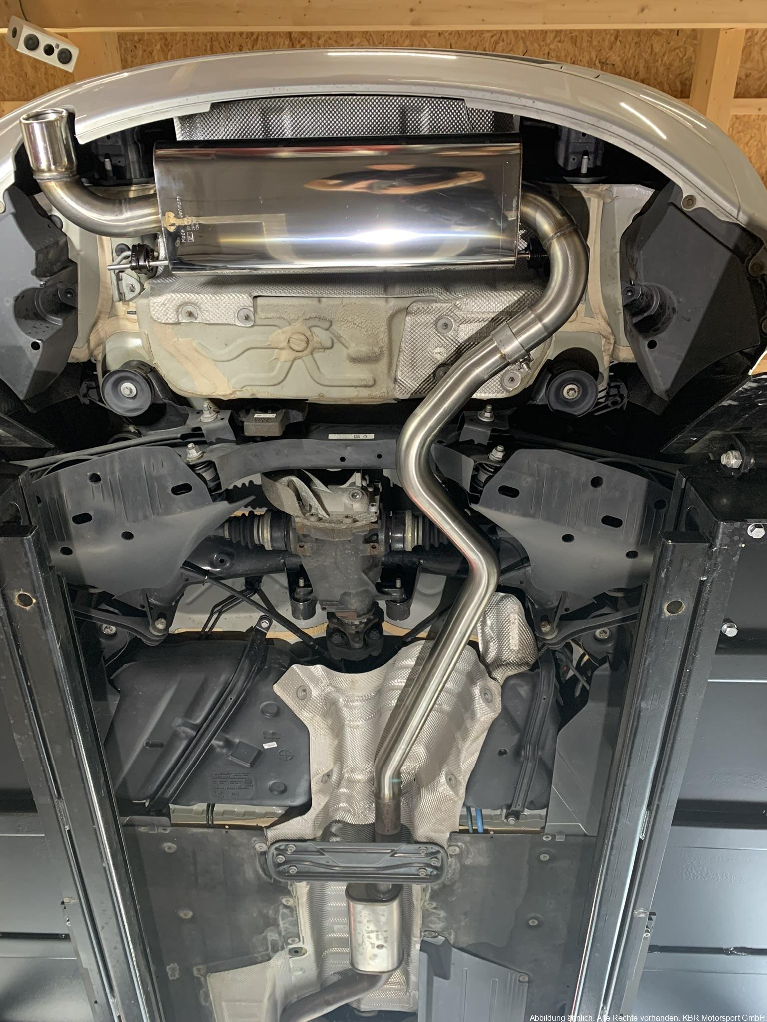 Handgefertigter Edelstahl Auspuff-Endschalldämpfer