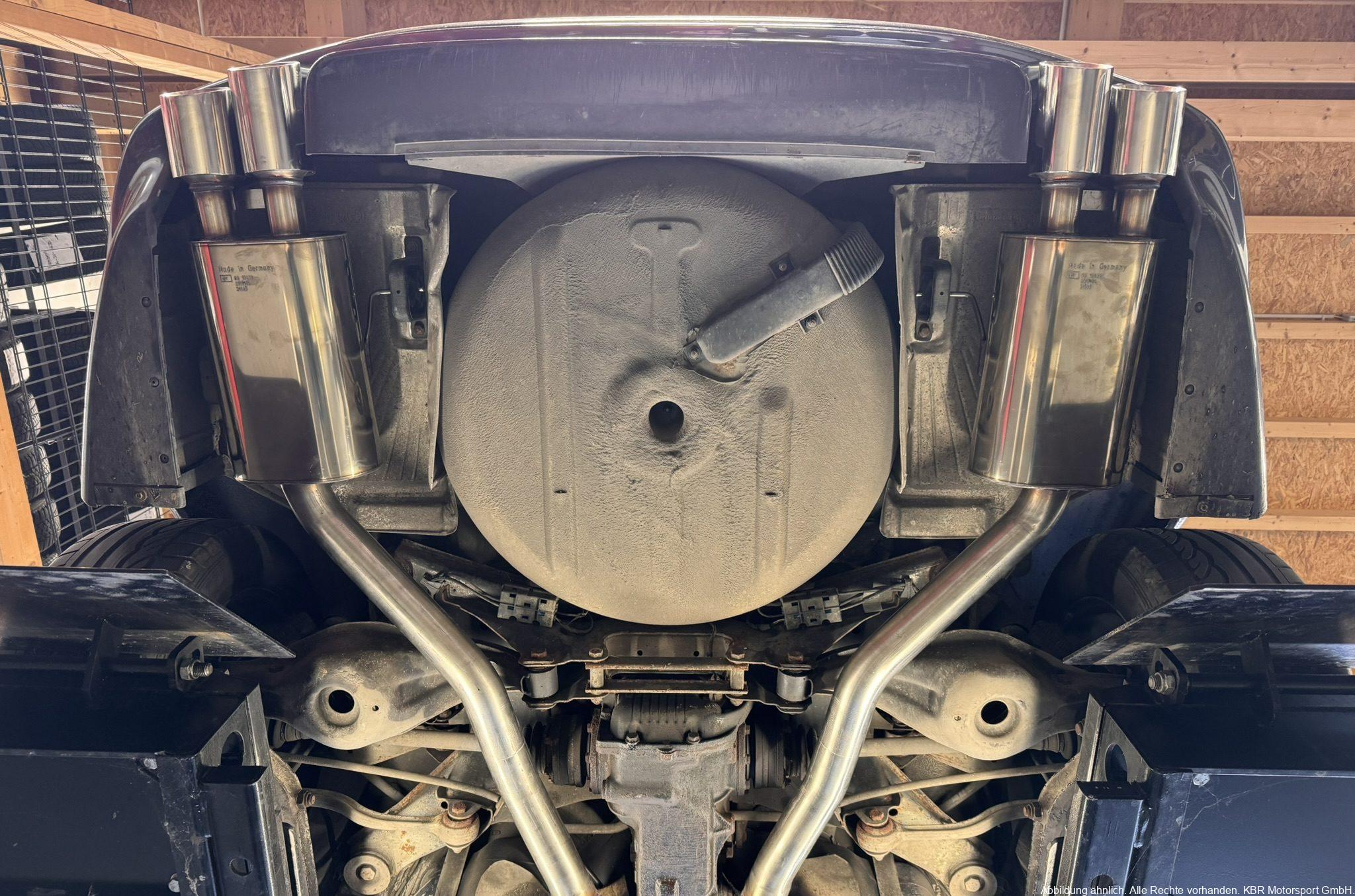 Handgefertigter Edelstahl Auspuff-Endschalldämpfer