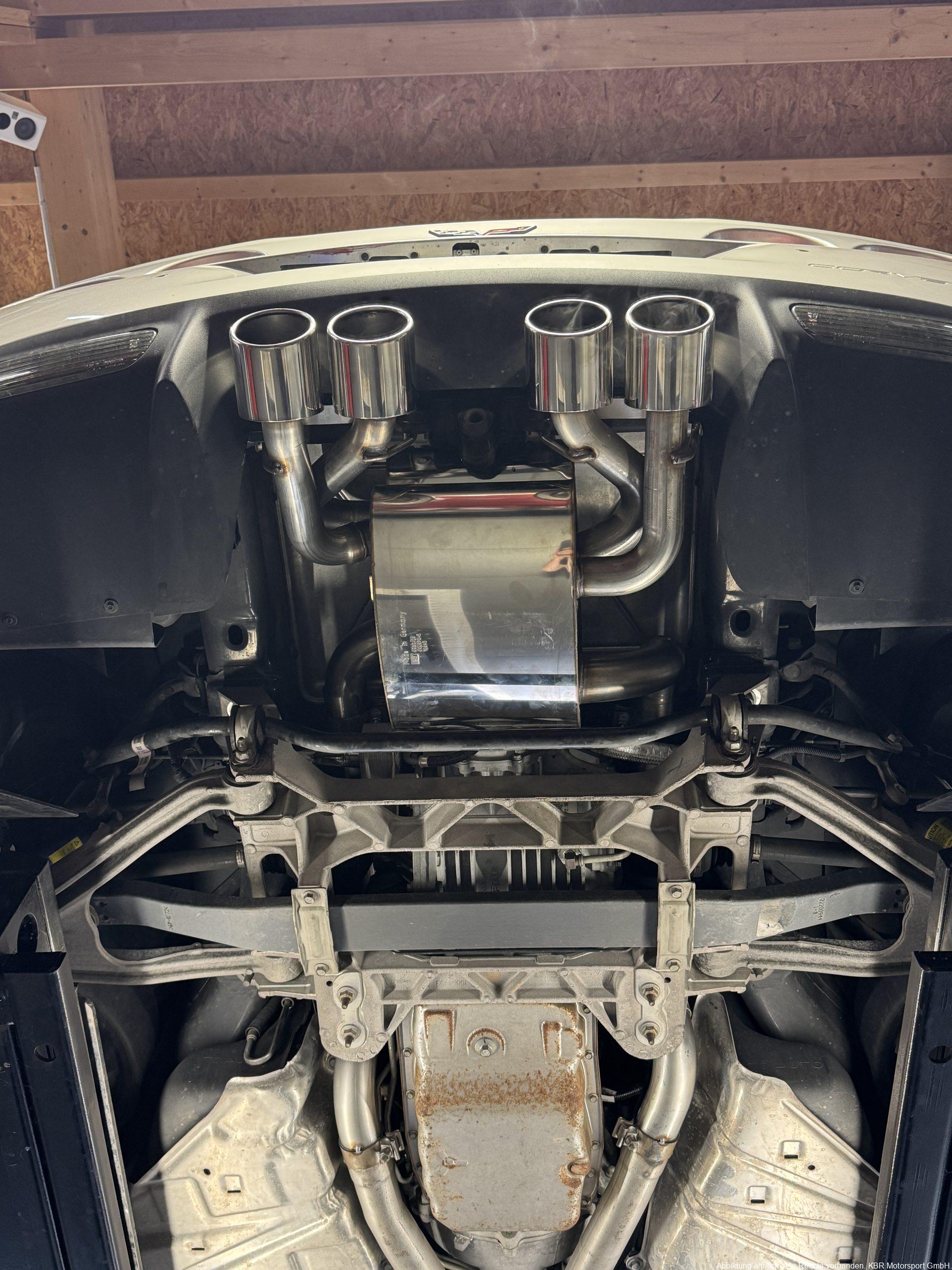 Handgefertigter Edelstahl Auspuff-Endschalldämpfer