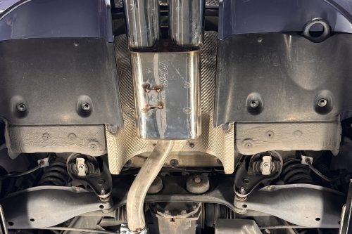 Handgefertigter Edelstahl Auspuff-Endschalldämpfer