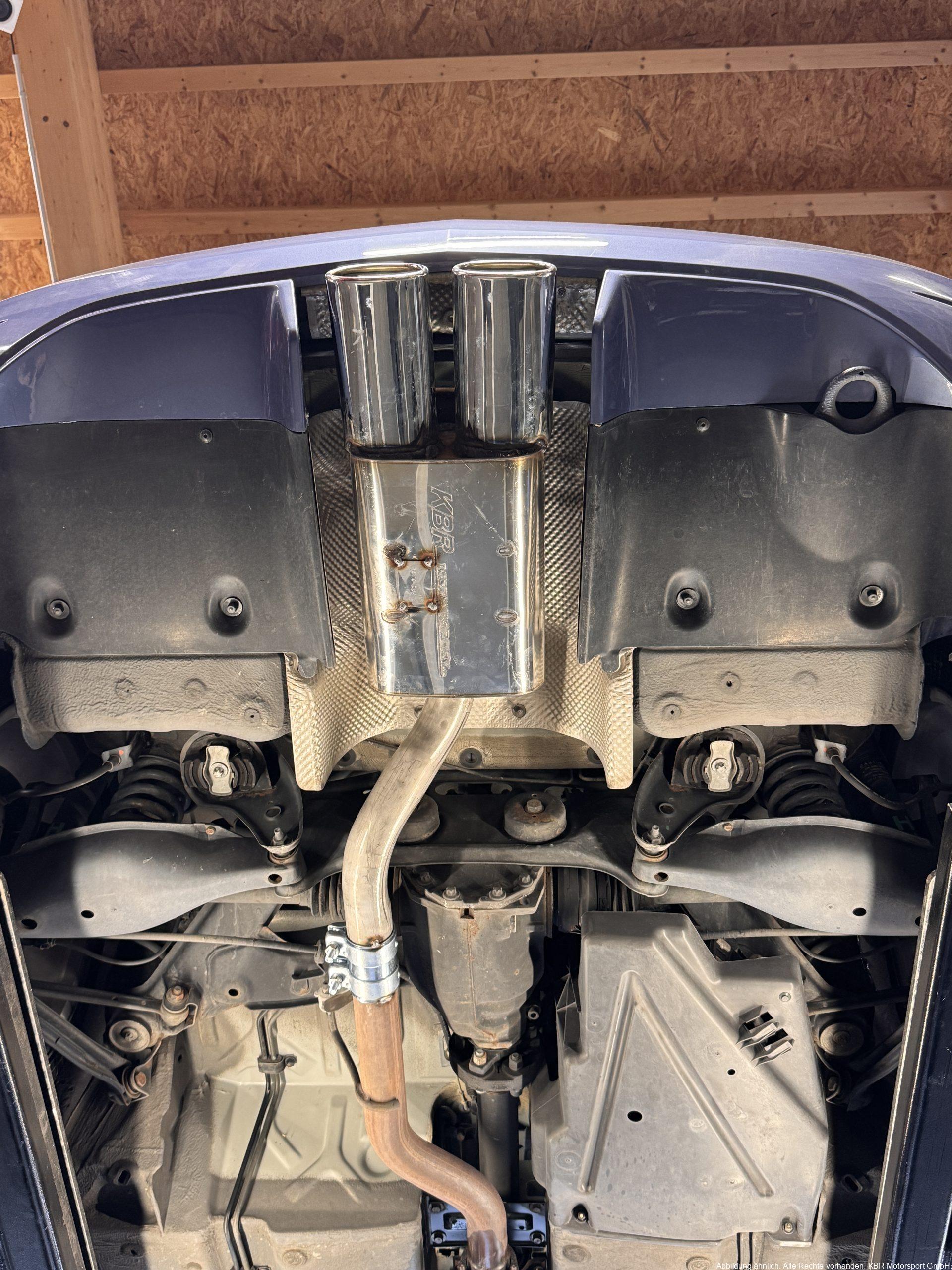 Handgefertigter Edelstahl Auspuff-Endschalldämpfer