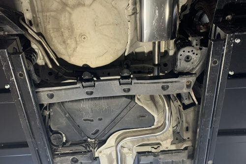 Handgefertigte Edelstahl Auspuffanlage