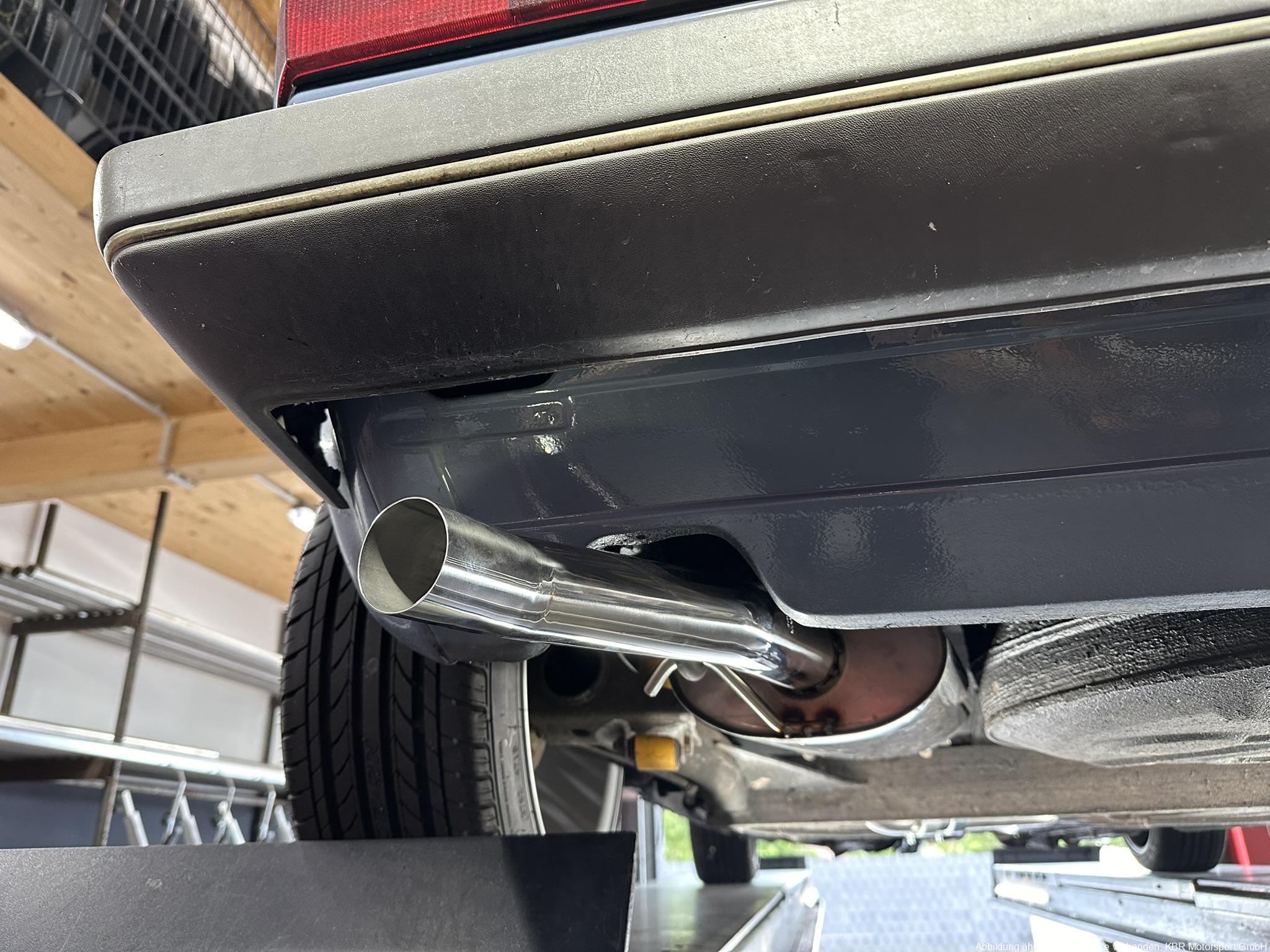 Handgefertigter Edelstahl Auspuff-Endschalldämpfer