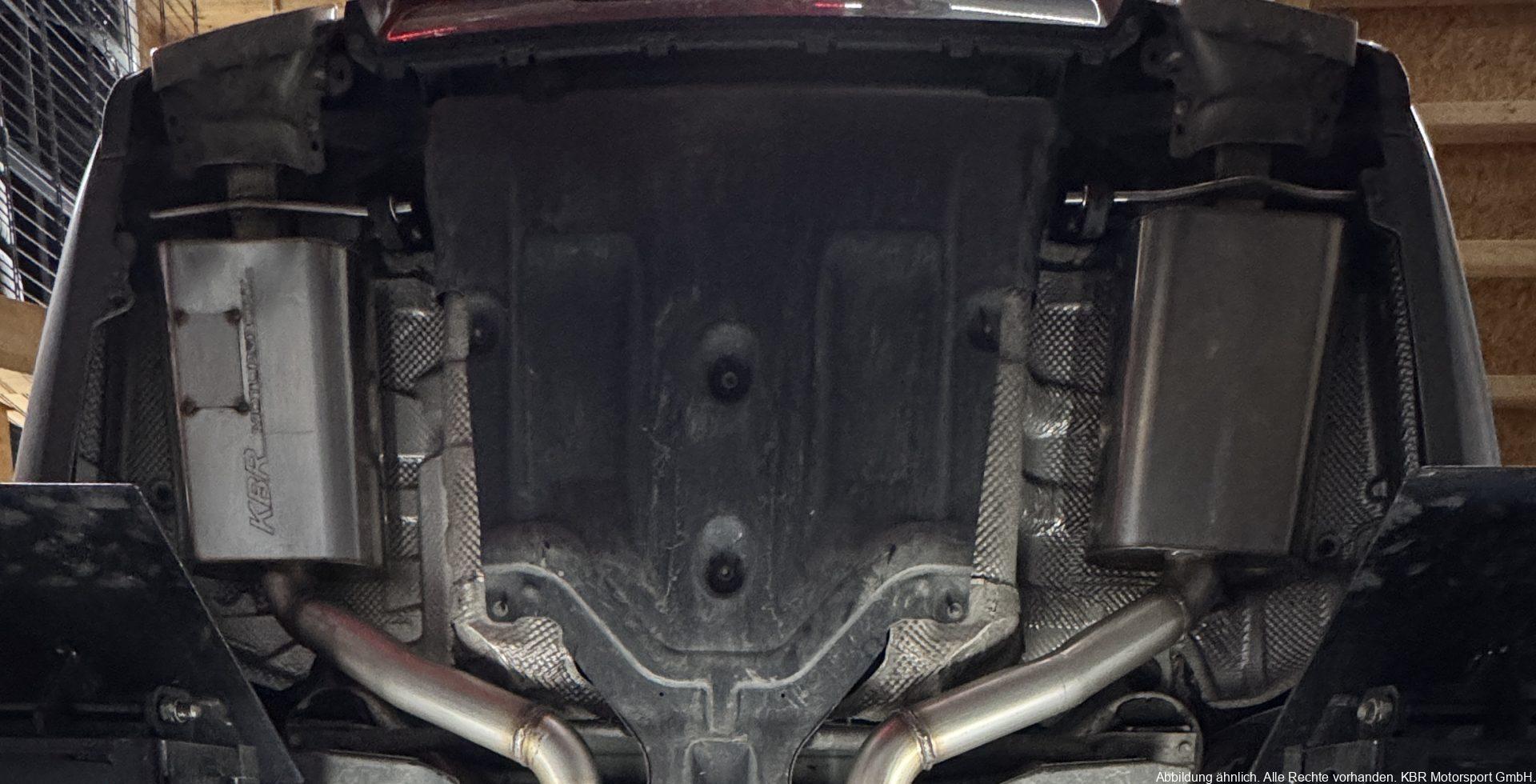 Handgefertigte Edelstahl Auspuff-Endschalldämpfer