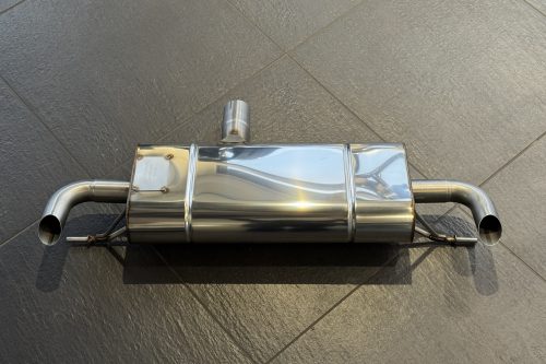 Handgefertigter Edelstahl Auspuff-Endschalldämpfer