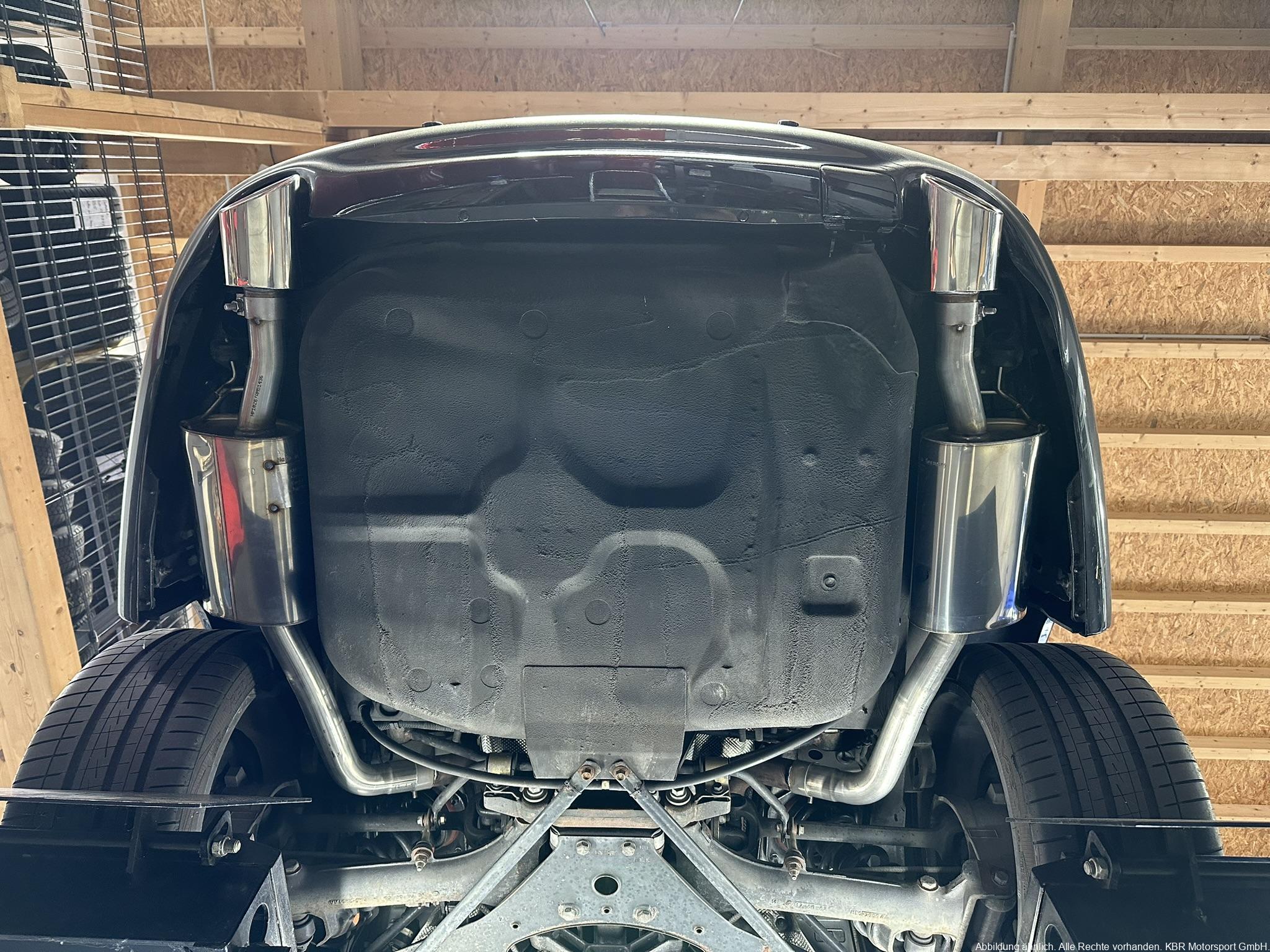 Handgefertigter Edelstahl Auspuff-Endschalldämpfer