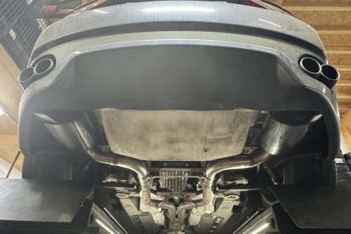 Handgefertigter Edelstahl Auspuff-Endschalldämpfer (Ohne Gutachten/Keine Eintragung möglich)