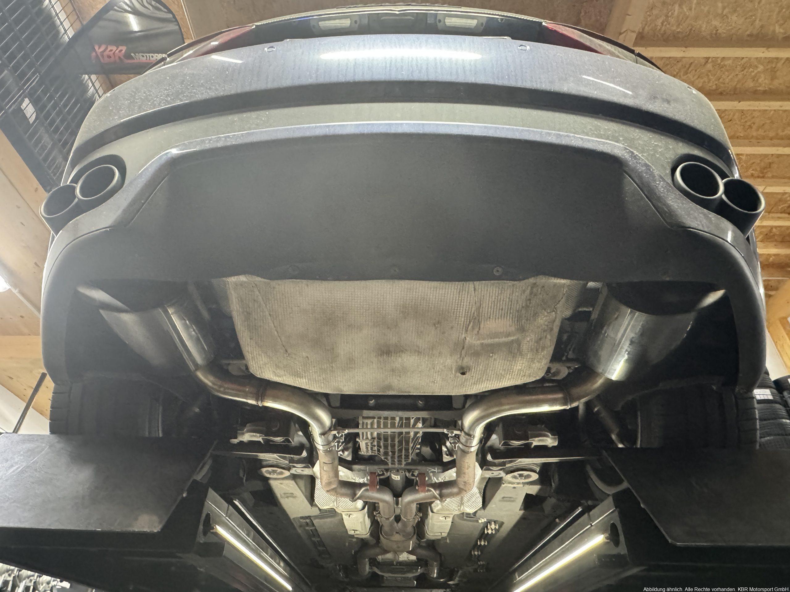 Handgefertigter Edelstahl Auspuff-Endschalldämpfer (Ohne Gutachten/Keine Eintragung möglich)