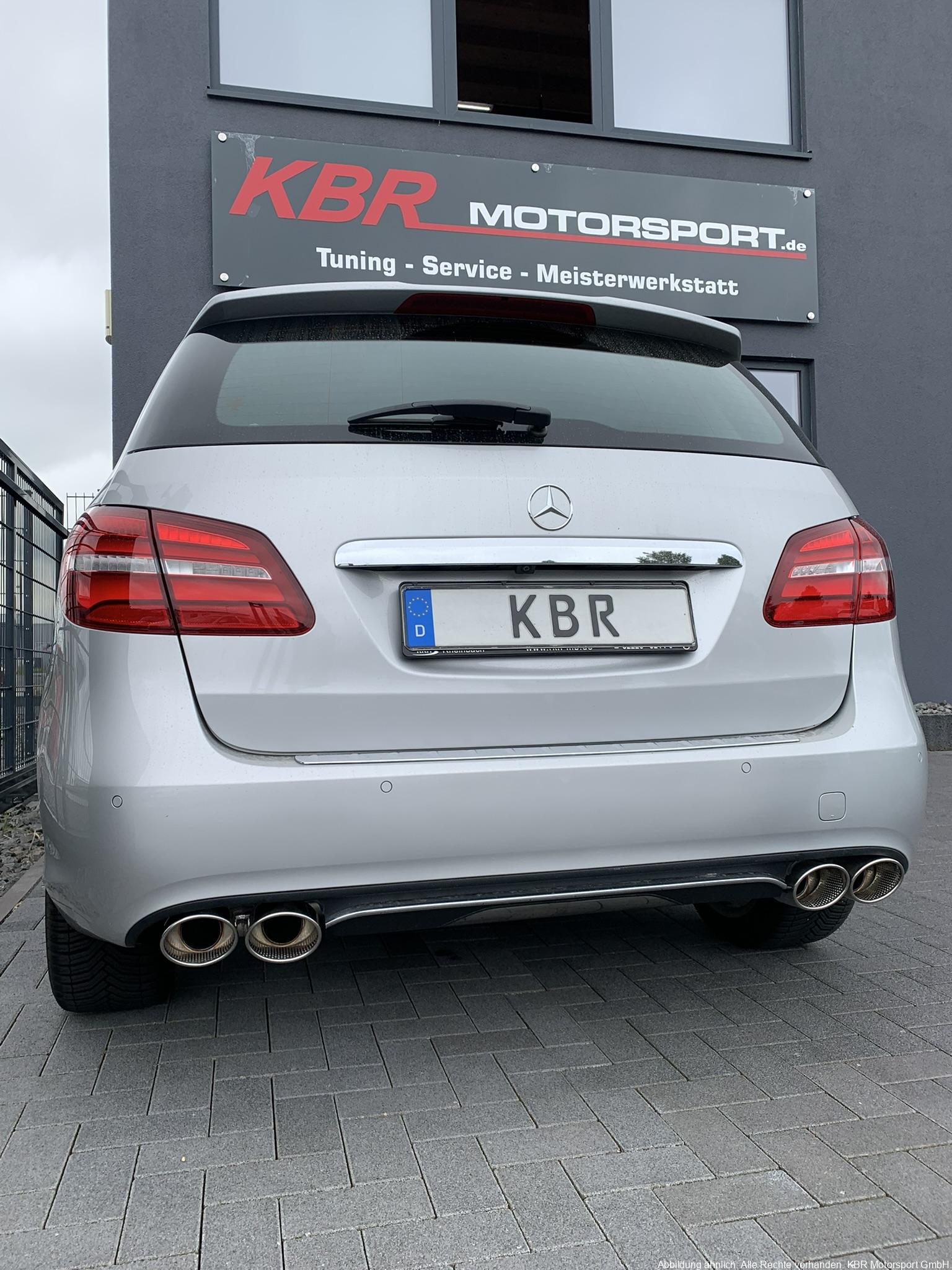 Handgefertigter Edelstahl Auspuff-Endschalldämpfer