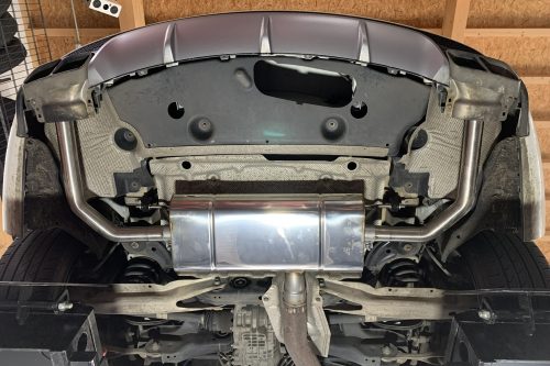 Handgefertigter Edelstahl Auspuff-Endschalldämpfer