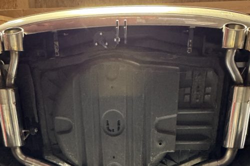 Handgefertigter Edelstahl Auspuff-Endschalldämpfer