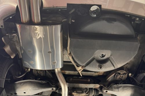 Handgefertigter Edelstahl Auspuff-Endschalldämpfer