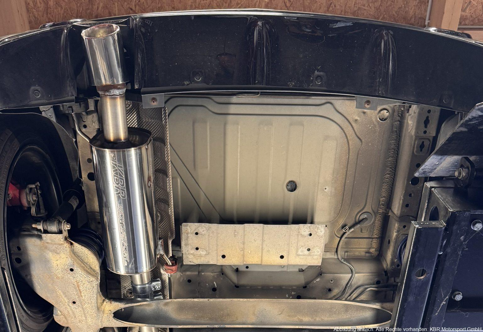 Handgefertigter Edelstahl Auspuff-Endschalldämpfer