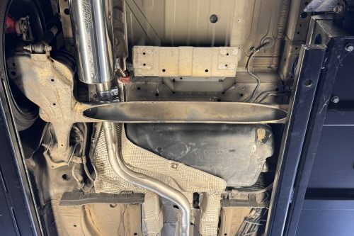 Handgefertigte Edelstahl Auspuffanlage