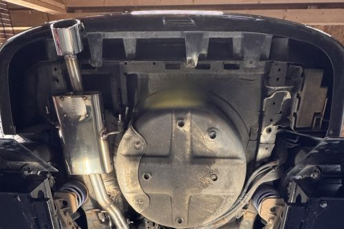 Handgefertigter Edelstahl Auspuff-Endschalldämpfer