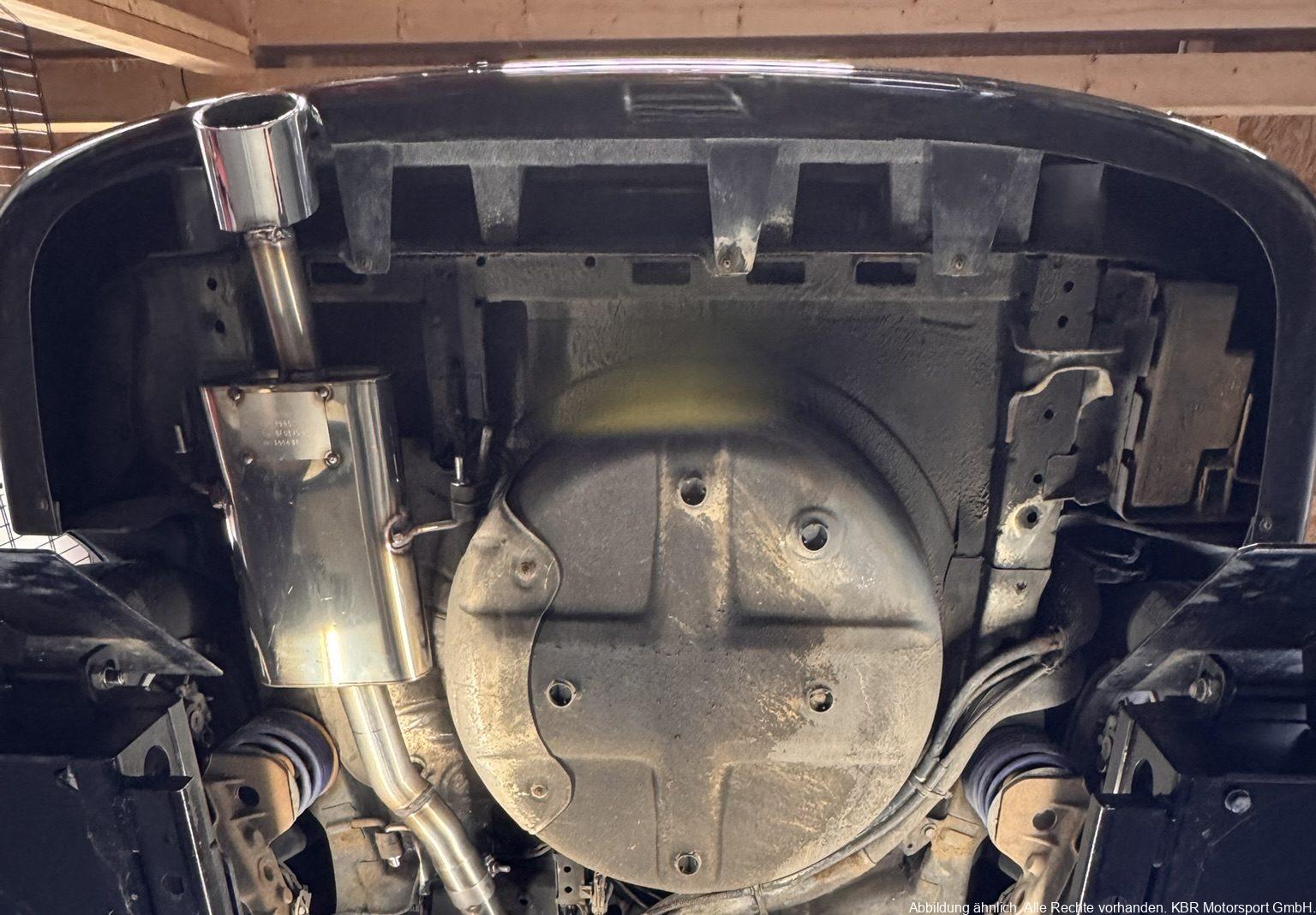 Handgefertigter Edelstahl Auspuff-Endschalldämpfer