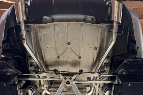 Handgefertigter Edelstahl Auspuff-Endschalldämpfer