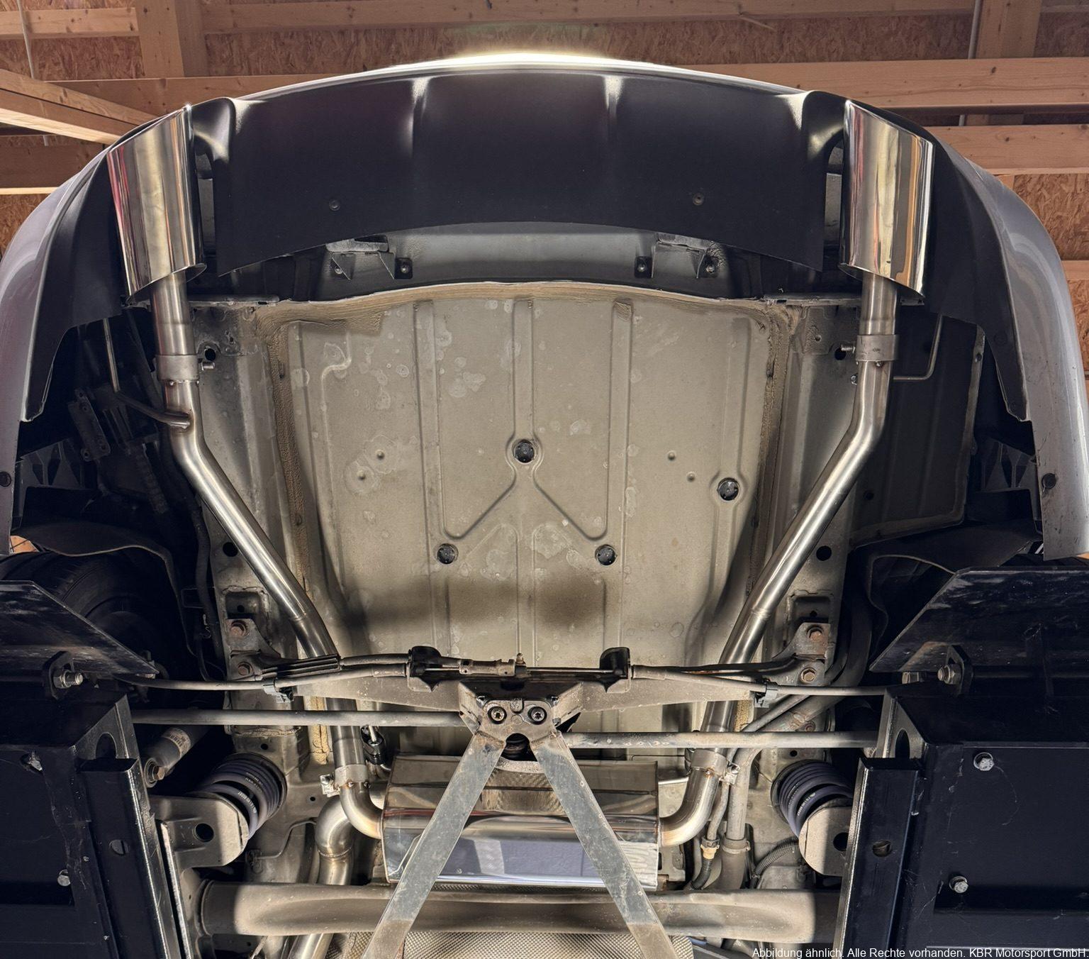 Handgefertigter Edelstahl Auspuff-Endschalldämpfer