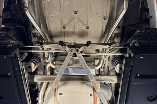 Handgefertigte Edelstahl Auspuffanlage