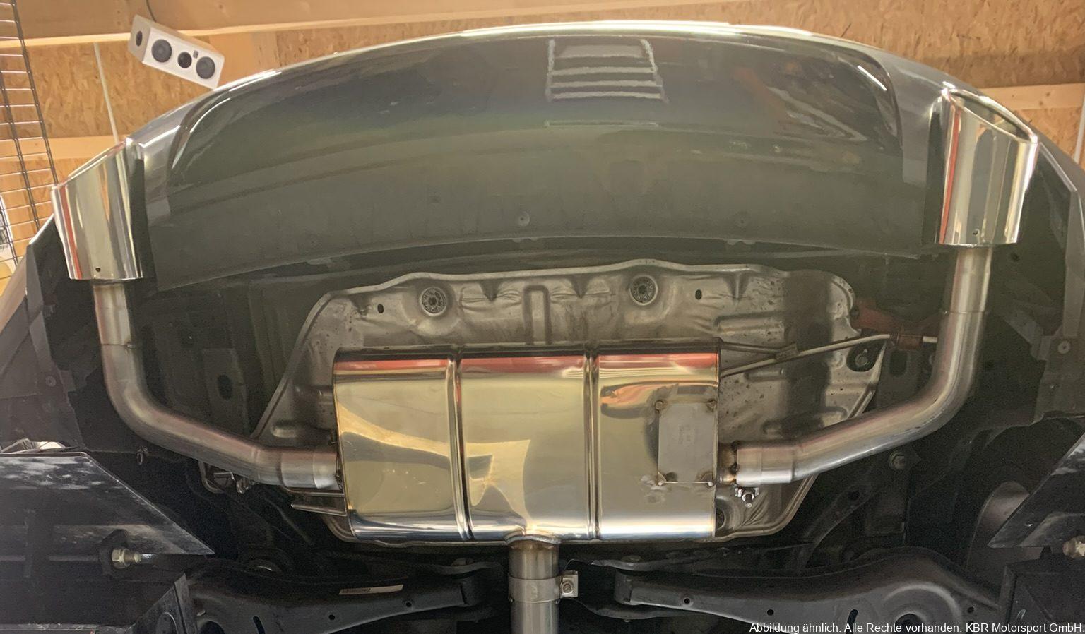 Handgefertigter Edelstahl Auspuff-Endschalldämpfer