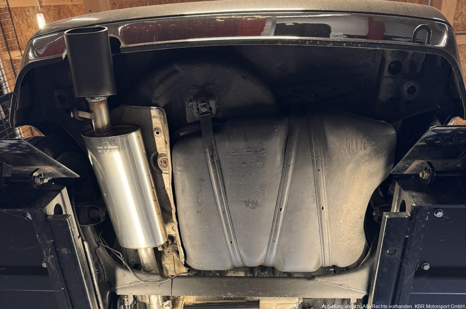 Handgefertigte Edelstahl Auspuffanlage