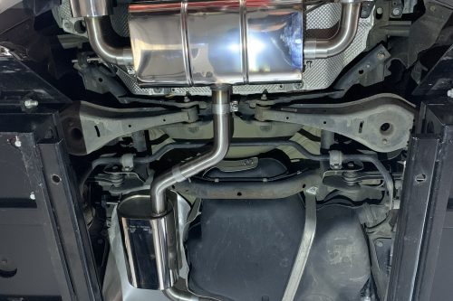 Handgefertigte Edelstahl Auspuffanlage