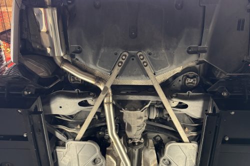 Handgefertigte Edelstahl Auspuffanlage