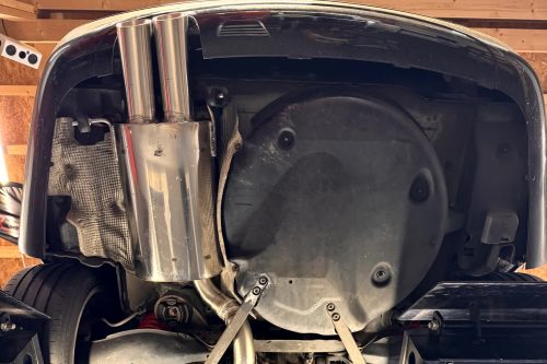 Handgefertigter Edelstahl Auspuff-Endschalldämpfer