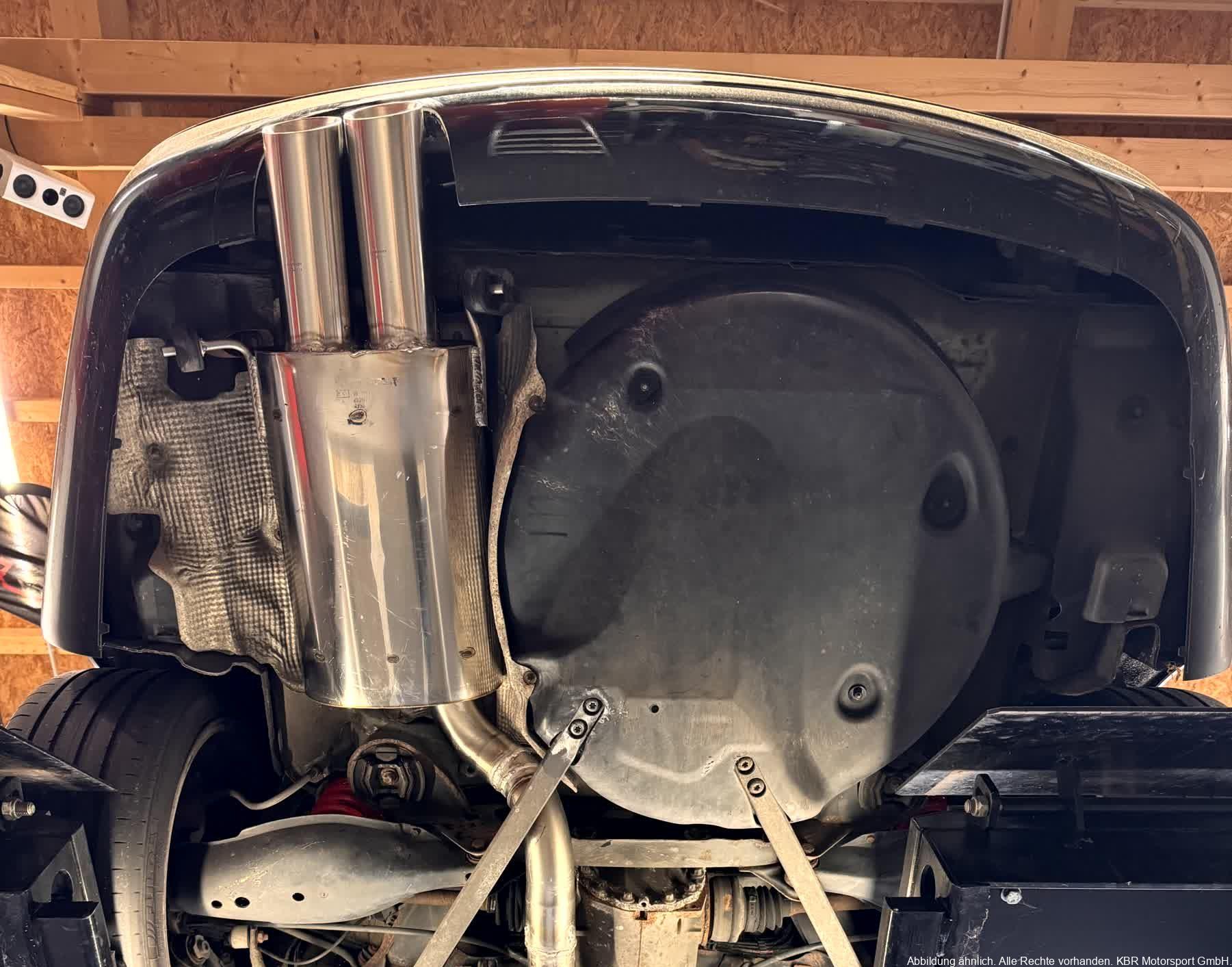 Handgefertigter Edelstahl Auspuff-Endschalldämpfer